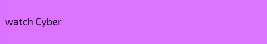 watch Cyber
